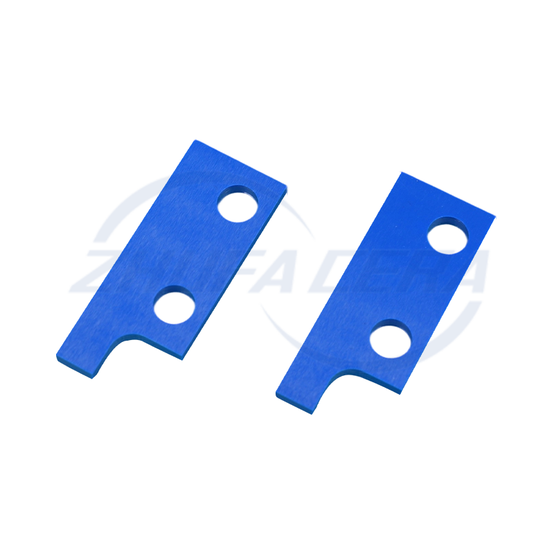 แผ่นเซรามิกเซอร์โคเนียสีน้ำเงิน