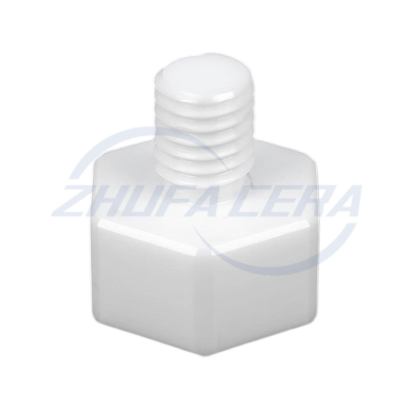 สกรูหกเหลี่ยมเซรามิกเซอร์โคเนีย