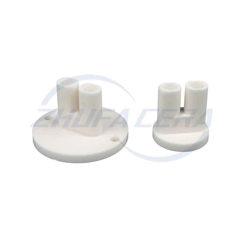 ส่วนประกอบเซรามิกอลูมินารูปร่างแบบกำหนดเอง