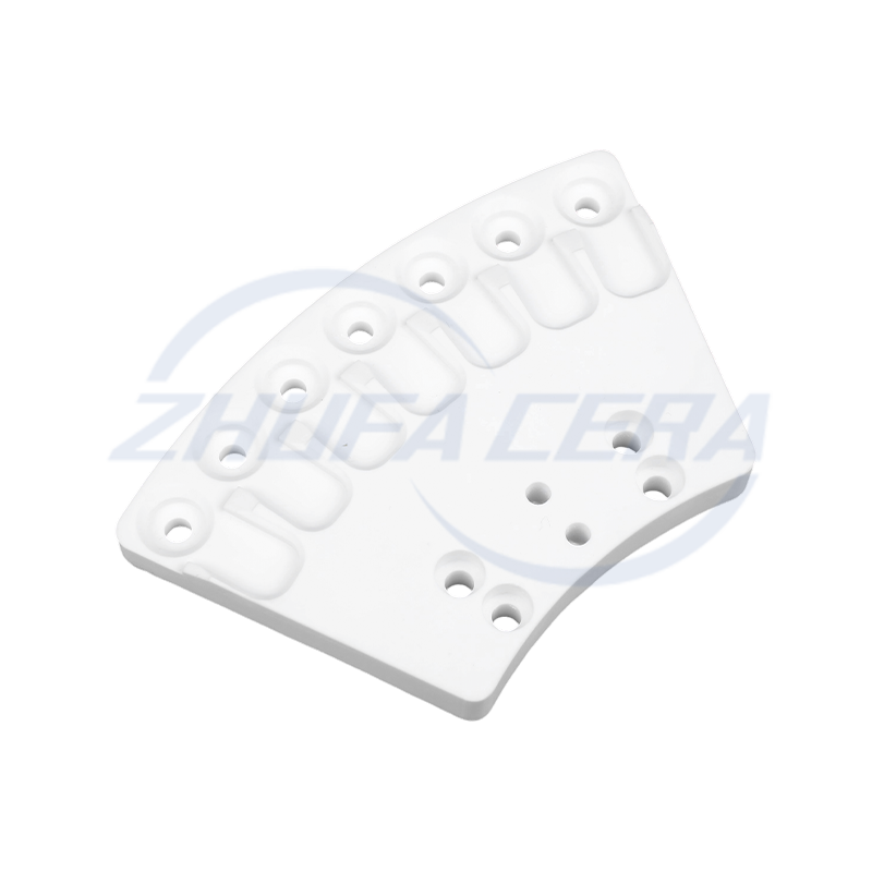 ชิ้นส่วนเซรามิกรูปพัดอลูมินา