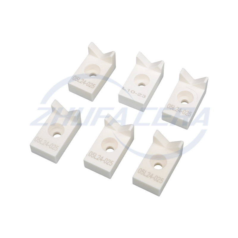 บล็อกอลูมินาเซรามิกรูปตัววี